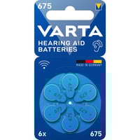 VARTA Pile pour appareil auditif Zinc Air 675, PR44, Batterie 