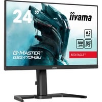 iiyama G-MASTER GB2470HSU-B6 écran plat de PC 60,5 cm (23.8") 1920 x 1080 pixels Full HD LCD Noir Moniteur gaming Noir (Mat), 60,5 cm (23.8"), 1920 x 1080 pixels, Full HD, LCD, 0,2 ms, Noir