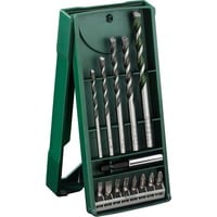 Bosch 2 607 017 161 foret 14 pièce(s), Perceuse, ensembles embouts Vert, Perceuse, 8 mm, 25 mm, Vert, 208 g, 14 pièce(s)