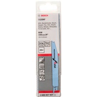 Bosch Lames de scie sabre S 123 XF Progressor for Metal, Lame de scie Lames de scie sabre, Profil, Bimétal, 8 - 14, 1,8 mm, 3,2 mm