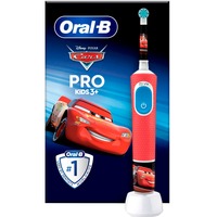 Braun Oral-B Vitality Pro 103 Kids Cars, Brosse a dents electrique Rouge/Blanc