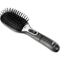 Braun Satin Hair 7 Adulte Brosse à cheveux rectangulaire Noir 1 pièce(s) Noir/Vert, Adulte, Brosse à cheveux rectangulaire, Noir, Monochromatique, 235 mm, 68 mm