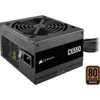 Corsair CX550, 550 Watt alimentation  Noir, 2x PCIe