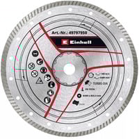 EINHELL Disque de découpe turbo diamant, Ø 300 x 25,4 x 3,6mm, Disque de coupe 