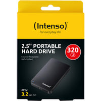 Intenso Disque dur portable 2,5" 320 Go reconditionné Noir