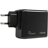 Inter-Tech Chargeur Argus PD-3100, chargeur USB-C Noir