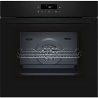 Neff N 30 B2CCJ7AK3 four 71 L Noir Moyenne, Four électrique, 71 L, 71 L, 30 - 275 °C, Hydrolytique + Pyrolytique