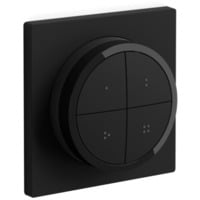 Philips Hue Tap dial switch, Palpeur Noir, Philips Tap dial switch, Sans fil, Noir, Mur, IP20, Plastique, IP20