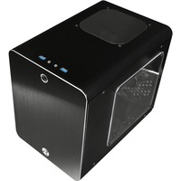 RAIJINTEK METIS PLUS, Boîtier PC Noir, 2x USB-A 3.2 (5 Gbit/s), 1x Audio, Window-kit