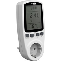 Ansmann Appareil de mesure de consommation d'énergie / puissance APM2 Blanc