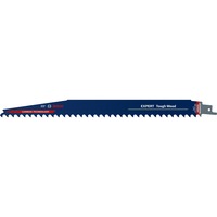 Bosch 2 608 900 406 Lame de scie sauteuse, à chantourner et sabre Lame de scie à guichet Carbone Lame de scie à guichet, Bois, Carbone, Bleu, 25 cm, 8 mm