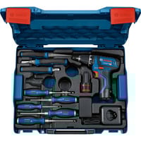 Bosch Perceuse-visseuse sans fil GSR 12V-15 Professional Set, 12Volt, Perceuse/visseuse Bleu/Noir
