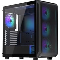 ENDORFY ARX 700 ARGB boîtier midi tower Noir | 2x USB-A | 1x USB-C | RGB | Verre Trempé
