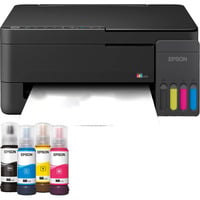 Epson EcoTank ET-2910, Imprimante multifonction Noir, Jet d'encre, Impression couleur, 5760 x 1440 DPI, A4, Impression directe, Noir