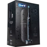 Procter & Gamble iO iO10 Adulte Brosse à dents rotative Noir, Brosse a dents electrique Noir, Adulte, Brosse à dents rotative, Soin quotidien, Soins des gencives, Intense, Sensible, Super sensitive, Tongue care, Blanchiment, Noir, Cosmic Black, Noir
