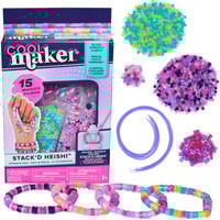 Spin Master COFFRET RECHARGES ATELIER A BRACELETS HEISHI Cool Maker, Bricolage Cool Maker COFFRET RECHARGES ATELIER A BRACELETS HEISHI, Kit de fabrication de bracelets pour enfants, 7 an(s), Multicolore
