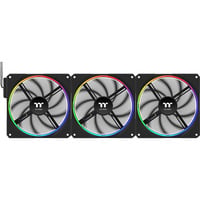 Thermaltake TS 140 EX RGB ventilateurs de boîtier Noir, 3 pièces, 140 x 140 x 25 mm