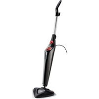 Vileda Dampfreiniger Steam Plus + PowerPad, Nettoyeur vapeur Noir/Rouge