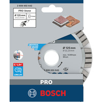 Bosch 2608602642 Accessoires pour meuleuse d'angle, Disque de coupe 12,5 cm, 1 pièce(s)