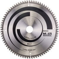 Bosch Lames de scies circulaires Multi Material, Lame de scie Universel, 25,4 cm, Bosch, 998 g, 1 pièce(s)