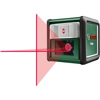 Bosch Laser à lignes croisées Quigo, avec pince, Laser Cross Ligne Vert/Noir