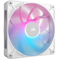 Corsair RX140 MAX RGB ventilateur de boîtier Blanc, 140 x 140 x 30 mm, PWM