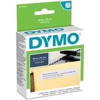 Dymo LW - Étiquettes multi-usages - 19 x 51 mm - S0722550 Blanc, Blanc, Imprimante d'étiquette adhésive, Papier, Amovible, Rectangle, LabelWriter