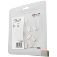 Lindy Bloqueurs de port USB Type C, orange, 10 pièces, Verrou antivol orange, 10 pièces, Bloqueur de port, USB Type-C, Orange, Acrylonitrile-Butadiène-Styrène (ABS), 10 pièce(s), Sac en polyéthylène