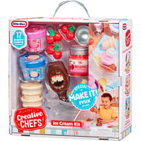 MGA Entertainment Little Tikes Creative Chefs Ice Cream Kit, Cuisine Ice Cream Kit, 3 an(s)