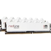Mushkin Redline module de mémoire 32 Go 2 x 16 Go DDR4 2666 MHz, Mémoire vive Blanc, 32 Go, 2 x 16 Go, DDR4, 2666 MHz, 288-pin DIMM