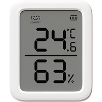 SwitchBot Thermomètre intelligent Plus – Thermo-hygromètre intérieur, Détecteur Blanc
