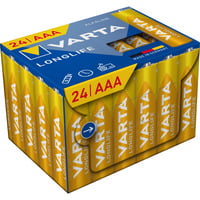 VARTA Longlife Batterie LR03 Box, AAA (Micro) 