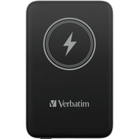 Verbatim Charge 'n' Go Lithium Polymère (LiPo) 10000 mAh Recharge sans fil Noir, Powerbank Noir, 10000 mAh, Lithium Polymère (LiPo), Quick Charge 3.0, Recharge sans fil, Noir