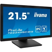 iiyama ProLite T2234MSC-B1S 21.5" Moniteur tactile Noir (Mat), 1x DisplayPort, 1x HDMI, 1x VGA