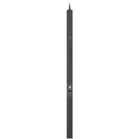 APC - bandeau de prises - commutée - zéro unité - 10A - 230V - (16)C13, Multiprise Noir, Avec mesure en ligne, Commutable, 0U, verticale, Noir, 13 sortie(s) CA, Coupleur C14