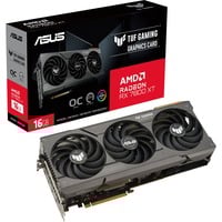 ASUS TUF Gaming TUF-RX7800XT-O16G-GAMING AMD Radeon RX 7800 XT 16 Go GDDR6, Carte graphique Radeon RX 7800 XT, 16 Go, GDDR6, 256 bit, 7680 x 4320 pixels, PCI Express 4.0