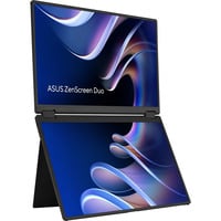 ASUS ZenScreen Duo MB14FCD 14" Moniteur Noir, 1x Mini HDMI, 2x USB-C, 35,6 cm (14"), LCD, 1920 x 1200 pixels, WUXGA, 16:10, 5 ms