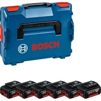 Bosch GBA 18V 4.0Ah Professional, Batterie Bleu/Noir, Batterie, Lithium-Ion (Li-Ion), 4 Ah, 18 V, Bosch, 4 Ah