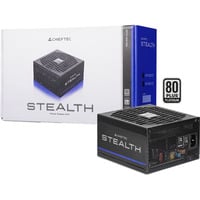 Chieftec Stealth alimentation modulaire 1000 watt Noir, 1x 12V-2x6, 3x PCIe