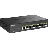 D-Link DMS-108P/E commutateur réseau Non-géré 2.5G Ethernet (100/1000/2500) Connexion Ethernet, supportant l'alimentation via ce port (PoE) Noir, Switch Non-géré, 2.5G Ethernet (100/1000/2500), Connexion Ethernet, supportant l'alimentation via ce port (PoE)