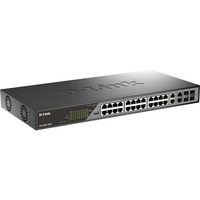 D-Link DSS-200G-28MP commutateur réseau Géré L2 Gigabit Ethernet (10/100/1000) Connexion Ethernet, supportant l'alimentation via ce port (PoE) 1U Gris, Switch Géré, L2, Gigabit Ethernet (10/100/1000), Full duplex, Connexion Ethernet, supportant l'alimentation via ce port (PoE), 1U