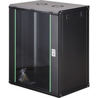 Digitus Boîtier mural Dynamic Basic Série - 600x450 mm (LxP), Armoire informatique Noir