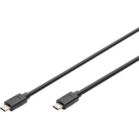 Digitus Câble de connexion USB 3.2 Gen 2 USB-C > USB-C Noir