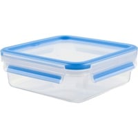 Emsa 508536 boîte hermétique alimentaire Rectangulaire 0,85 L Transparent 8 pièce(s) Transparent/Bleu, Boîte, Rectangulaire, 0,85 L, Transparent, Plastique, Allemagne