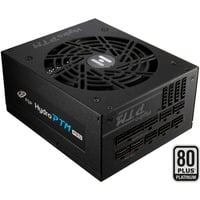 FSP Hydro PTM PRO ATX3.0(12V-2x6) unité d'alimentation d'énergie 20+4 pin ATX ATX Noir alimentation modulaire 1650 watt 2x 12V-2x6, 4x PCIe, 1650 W, 110 - 240 V, 50/60 Hz, Actif, 120 W, 1650 W