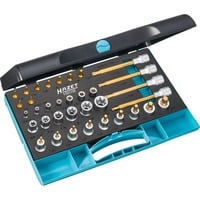 Hazet Ensemble d'outils hexagonaux 1557/35, 35 pièces, Clés mixtes à cliquet 