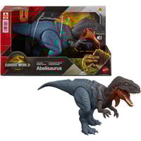 Mattel Jurassic World Wild Roar Abelisaurus, Figurine 