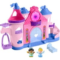 Mattel Little People Princesses Disney – Château Dansant aux Lumières Magiques, Figurine Château, 1,5 an(s), Piles fournies, AA, Multicolore, Plastique