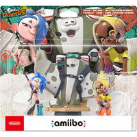 Nintendo Pack de trois amiibo Splatoon Raiders : Mako, Muri et Mantaro (Splatoon Raiders), Figurine 