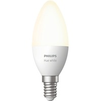 Philips Hue 8719514320628A Éclairages intelligents, Lampe à LED Philips Hue White 8719514320628A, Ampoule intelligente, Bluetooth/Zigbee, Blanc, LED, E14, Bougie